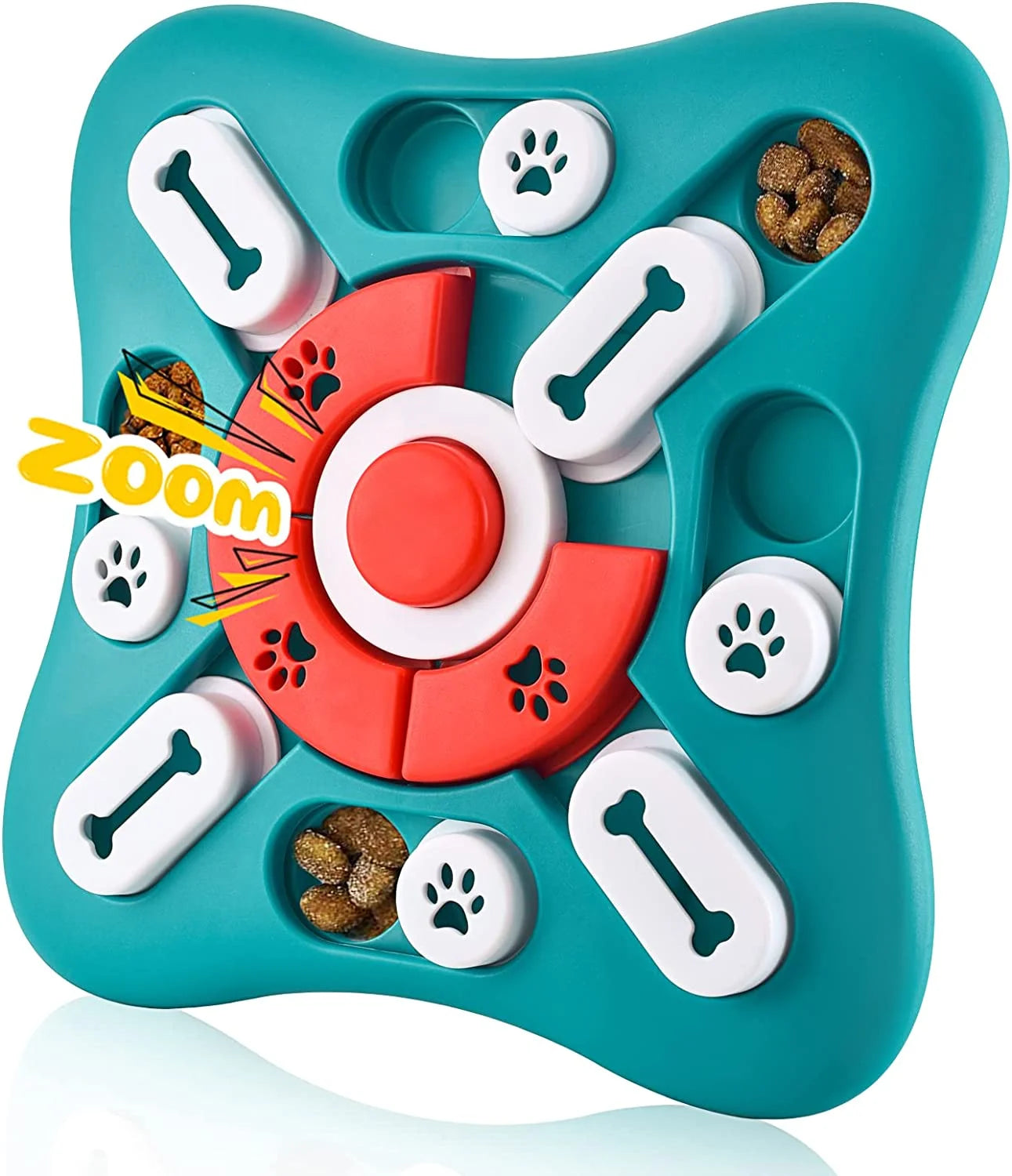 Dog Puzzle Toys for IQ Training & Mental Enrichment, Interactive Dog Toys for Large Medium Small Dogs,Dog Treat Puzzle Dispensin