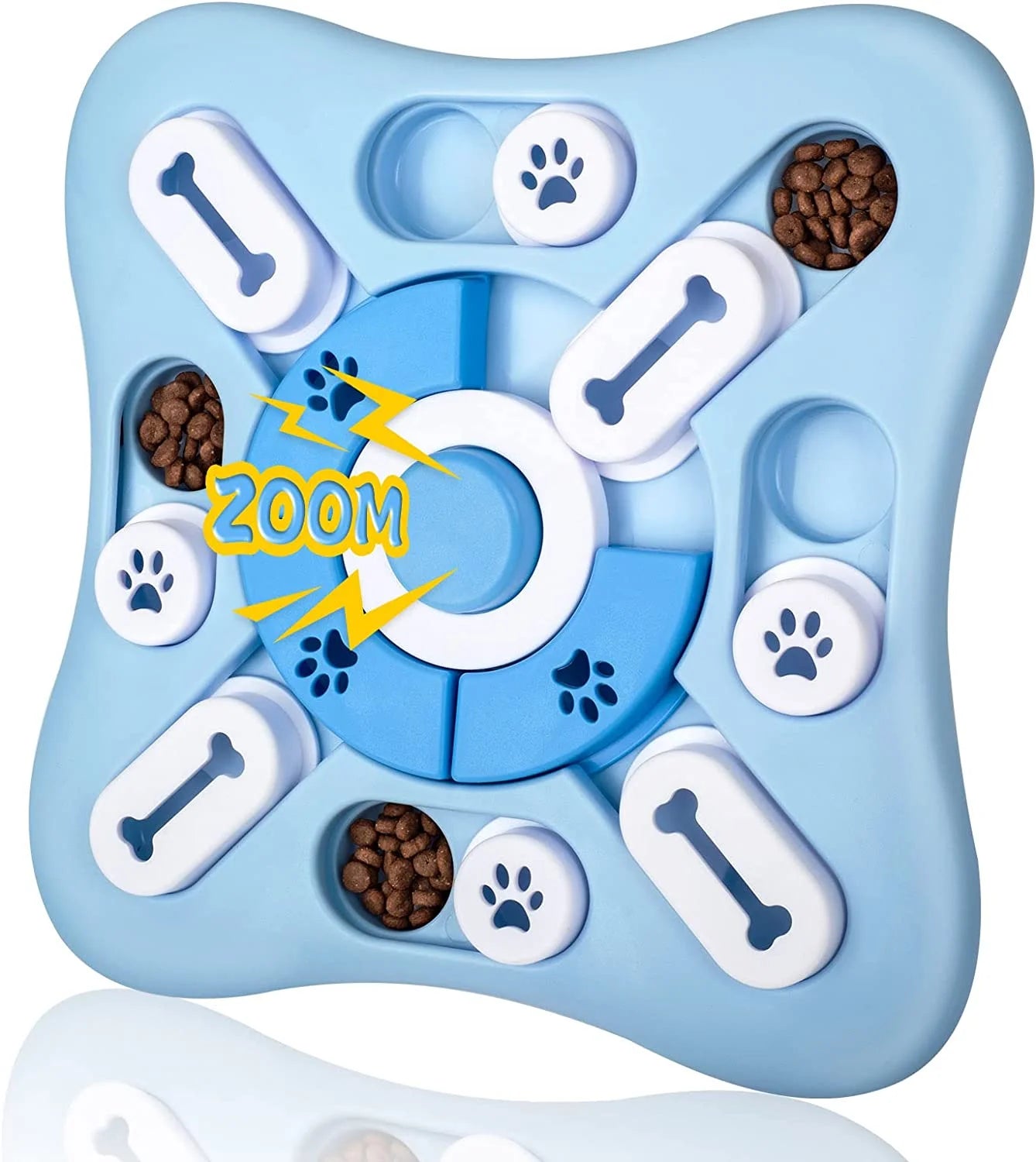 Dog Puzzle Toys for IQ Training & Mental Enrichment, Interactive Dog Toys for Large Medium Small Dogs,Dog Treat Puzzle Dispensin