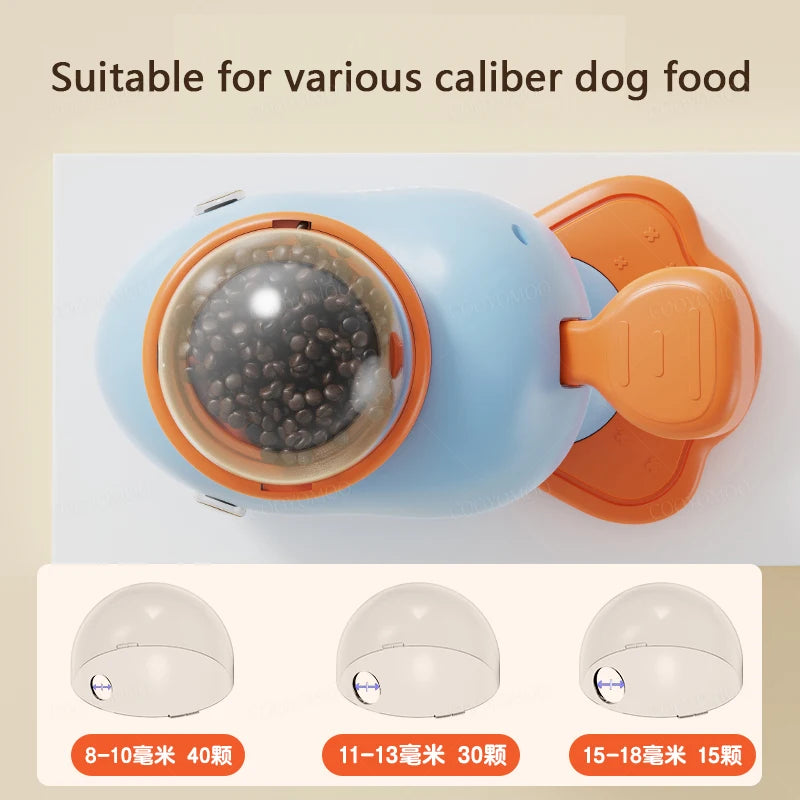 Cartoon Little Yellow Duck Shape Interactive Dog Toys Anti-Slip Design Pets Intelligence Exercise Feeder Food Dispenser Supplies